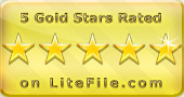 5 Gold Stars on LiteFile
