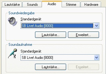 Windows Soundwiedergabe