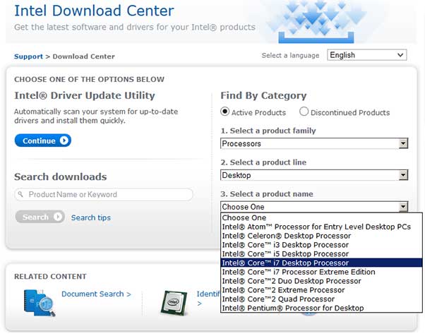 Intel Driver Download