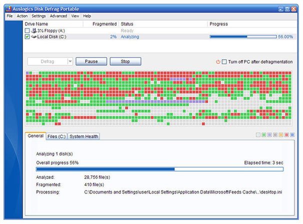 Defragment Disk